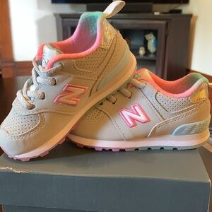 New with box toddler New Balance shoes